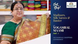 Her Favourite Silk Store! Yogambal Sundar Mami’s Shopping Vlog at Hayagrivas #puresilksarees