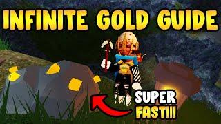 How To Get Gold Super FAST And EASY Methods 2021!!! (Roblox Island)