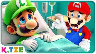 Luigi is very ill. He needs a Surgery  Super Mario Odyssey Story