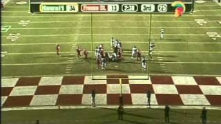 Alex Green 14-yard touchdown run Hawaii vs. Fresno State 2010