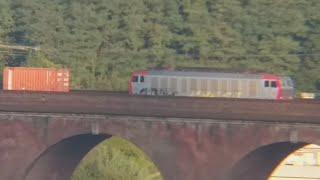 Treno merci e652 mir container,Ceranesi,succursale Giovi,trains hunter,trainspotting,railways