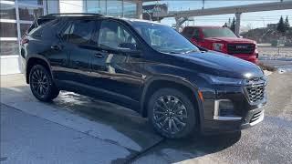 Black 2024 Chevrolet Traverse Limited RS Review Calgary AB - Wolfe Calgary | NE133741