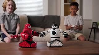 Sharper Image Mecha Rivals Remote Control Battle Robots, 2-Player Set with Lights and Sounds