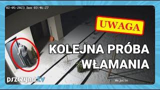 Kolejna próba włamania. Złodziej w Jankowicach - 5.02.2023