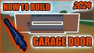 How To Build Garage Door Using HATCHES In Lumber Tycoon 2! Roblox