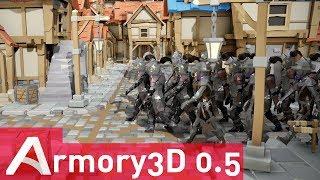 Armory 3D 0.5 Blender Powered Game Engine Released