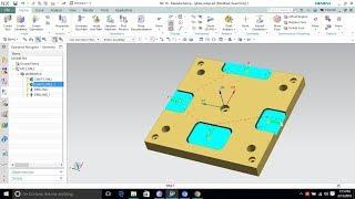 Siemens NX Cam! CNC  | MILLING | CAVITY MILL OPERATION | CNC Programming |PART-2