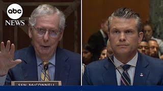 McConnell to Hegseth: 'Who is the aggressor' in Russia-Ukraine war?