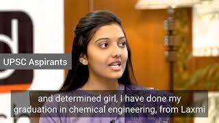 Self Introduction | Srushti Jayant Deshmukh | UPSC Rank holder.