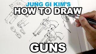 Kim Jung Gi - How to Draw Guns