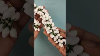 Easy Flower Garland making | Tissue Paper Flowers | #shorts