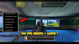 Get Stable 60Fps + Fix Fps Drops in COD Mobile | Config CODM Season 8