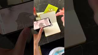 Drawing with Augmented Reality using Da Vinci Eye app!