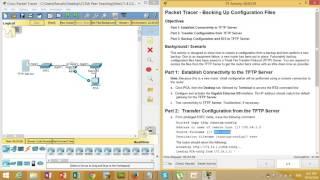 11 4 2 5 Packet Tracer   Backing Up Configuration Files