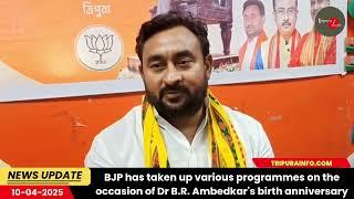 BJP has taken up various programmes on the occasion of Dr B.R. Ambedkar's birth anniversary