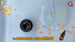 HOW TO MAKE 10% STABLE VITAMIN C (L-ASCORBIC ACID) SERUM WITH JUST 2 INGREDIENTS WITHOUT DOUBLE BOIL