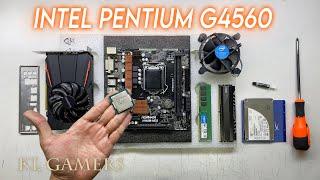 intel Pentium G4560 ASRock H110M HDS R3.0 GT1050 Budget Gaming PC Build