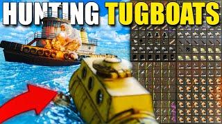 HUNTING down TUGBOATS made me RICH in Rust