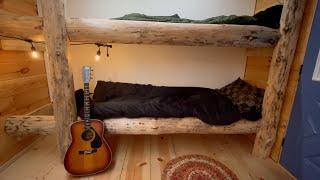 Log Bunk Beds....Cheap and Easy