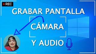 Cómo grabar la pantalla y la cámara al mismo tiempo (GRATIS y FÁCIL)