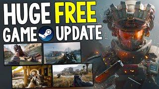 HUGE FREE STEAM GAME UPDATE + MORE STEAM PC GAMING NEWS!