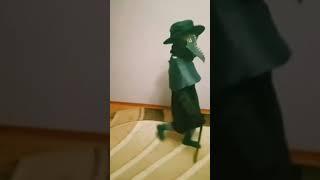 чумной доктор идёт под фонк #мем #шаблон #shorts #рек