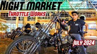 【harley-davidson】 Throttle Works ナイトマーケット2024【ハーレー】【ヴィンテージハーレー】【旧車ハーレー】