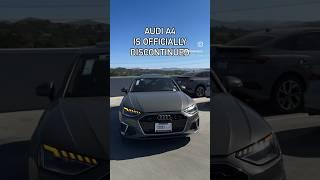 Audi has officially announced they’re discontinuing the beloved Audi A4 in US 2025 is the last year