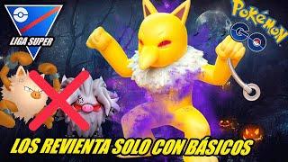 Exterminando a todos los Primeapes con mi HYPNO SHADOW en LIGA SUPER - GBL - Pokemon Go PvP