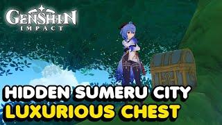 Hidden Luxurious Chest In Sumeru City - Genshin Impact 3.0