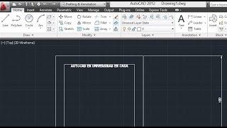 AUTOCAD PARA PRINCIPIANTES 1 ( DESDE CERO - BIEN EXPLICADO)