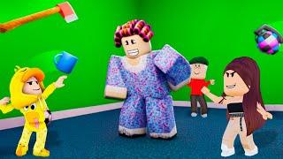 Destruye a la ABUELA MALVADA en Roblox!