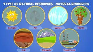 Types of Natural Resources - Natural Resources on Earth - Learning Junction #education #kidsvideo