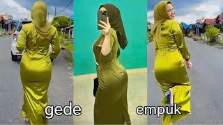 jilbab b*k*ng gede dress ketat licin full HD