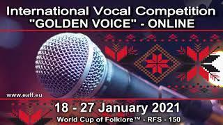 International Vocal Competition GOLDEN VOICE (Promo)