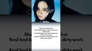AESPA-"Dirty work (preview) lyrics #aespa #dirtywork #lyrics