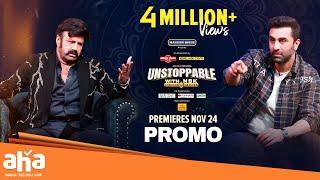 Unstoppable With NBK Episode Promo | Ranbir, Rashmika | Wildest Episode on Nov 24