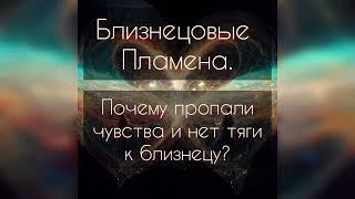 Близнецовые Пламена. Почему пропали чувства и нет тяги к близнецу?