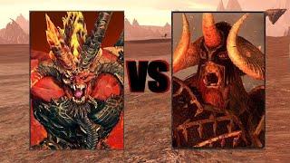 Скарбранд Изгнанный vs Холек Солнцеед: Total War Warhammer 3. Immortal Empire. тесты юнитов v2.0.0