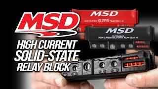 Lose the Fuses and Simplify Your Car’s Wiring with MSD’s New High Current Solid State Relays