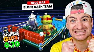 ich SPIELE das 1. MAL TEAM BLOCK DASH (ZU KRASS)