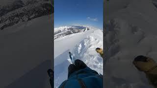 Last dry snow skiing of the year #goproskiing #backcountryskiing