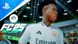 EA FC 25 - Real Madrid vs Man City | Rush Gameplay ft Mbappe, Haaland