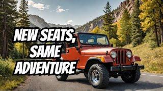 The CJ7 Restoration Project: New Seats, Same Adventure