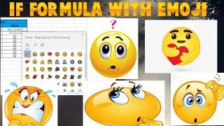 Excel formula with Emojis || how to use Emoji in excel formula || advanced excel tips and tricks