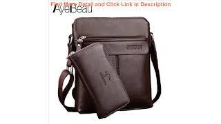 Review Portable Business Hand Work Office Male Messenger Bag Men Briefcase For Document Handbag Sat