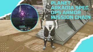 Entropia Universe - Arkadia moon new armor mission chain