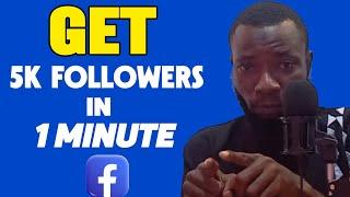 SECRET HACKED| Get 100K Facebook Followers in Just 1 minute With These Secret Features