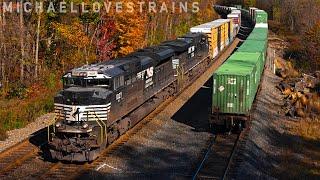 Extreme Freight Trains at Pennsylvania's Horseshoe Curve