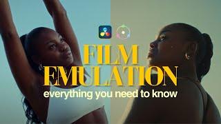 Everything You NEED to Know About FILM EMULATION //  Tutorial in DaVinci Resolve with Dehancer Pro